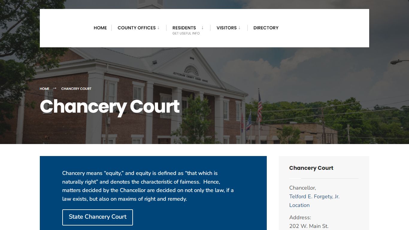 Chancery Court - Jefferson County Government